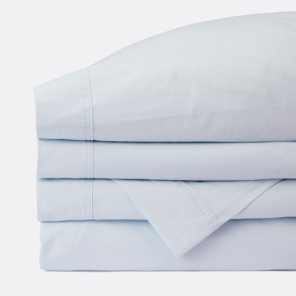 Red Land Cotton Basic Percale Cotton Sheet Set
