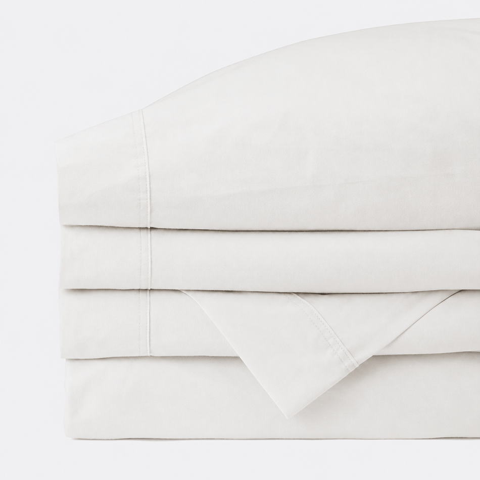 Red Land Cotton Basic Percale Cotton Sheet Set