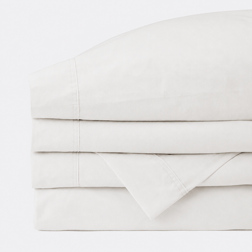 Red Land Cotton Basic Percale Cotton Sheet Set